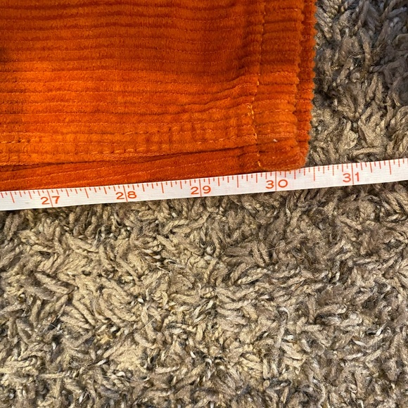 Empyre Orange Corduroy Pants Size 5 - Picture 4 of 4